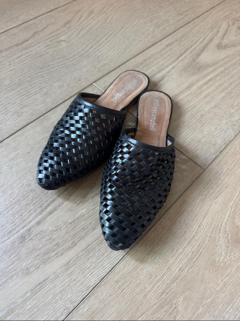 Jeffrey Campbell Doshi woven mule size 6.5